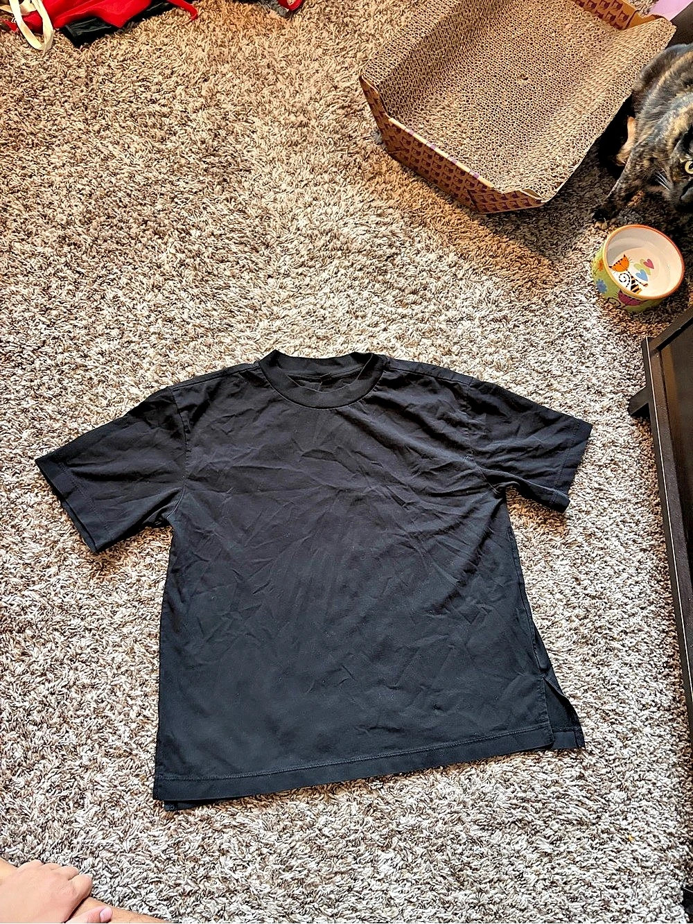 Uniqlo AIRism Black Shirt